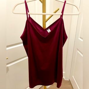 Old Navy | Velvet Spaghetti Strap Top | Size S